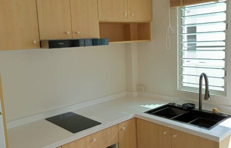 ชุดครัวบิ้วอินกันชื้น 2.5x1.4 4 ครัวบิ้วอินกันชื้น