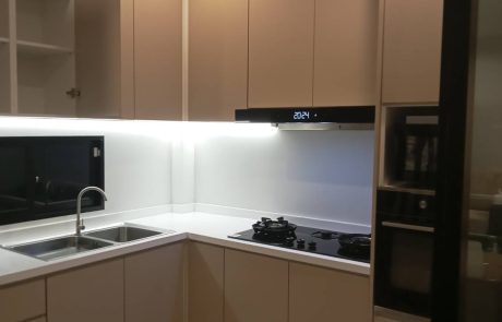 ครัวบิ้วอินกันชื้นL-shape 2.44x2.88 เมตร 5 95531