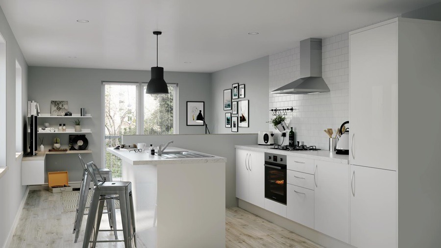 เค้าน์เตอร์ ISLAND ใน ห้องครัว คืออะไร ⁉️ 4 ห้องครัวกันชื้นไอส์แลนด์04