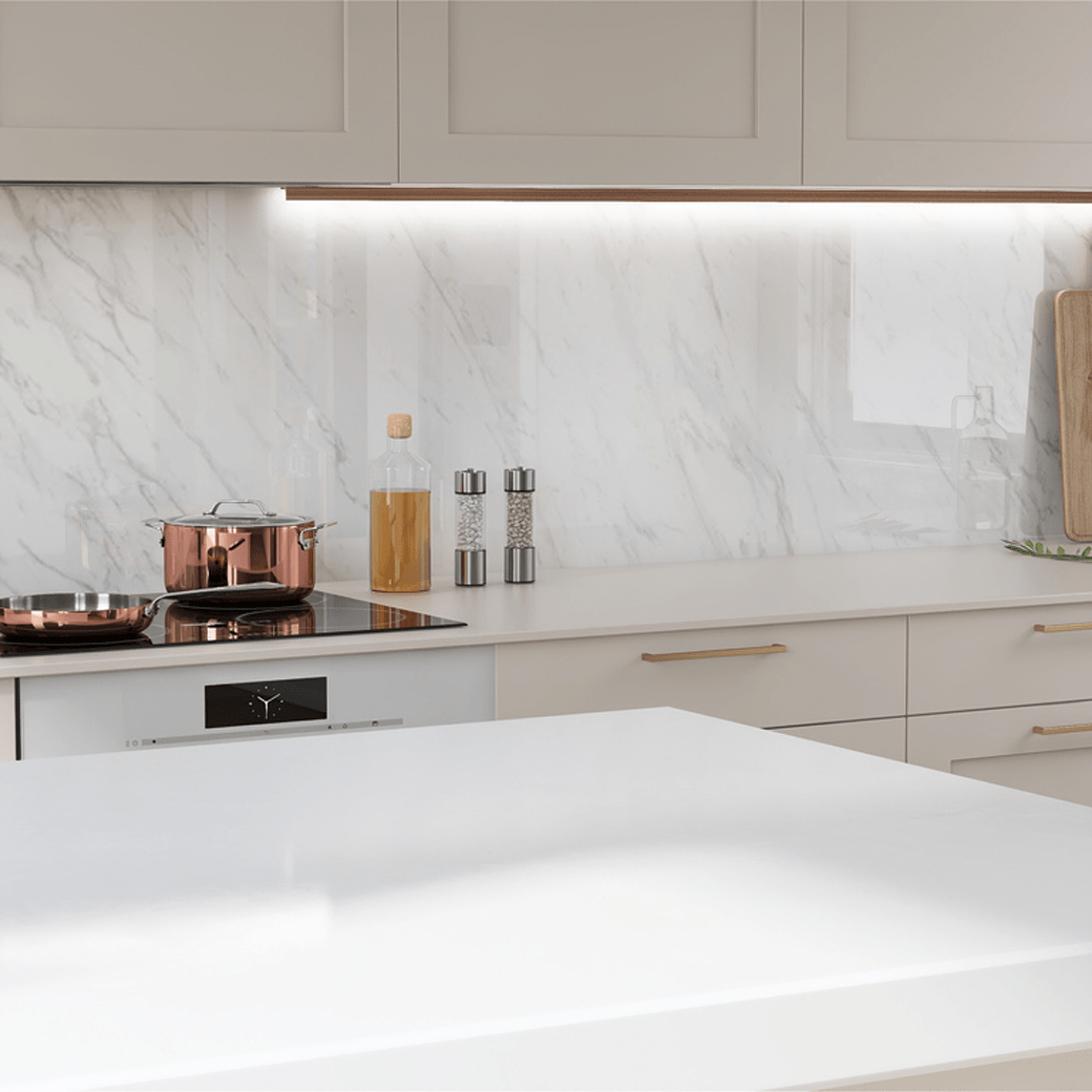 ผนังกันเปื้อนหินอ่อนเทียม